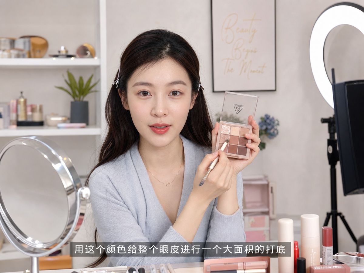 国产主播美妆传媒教程