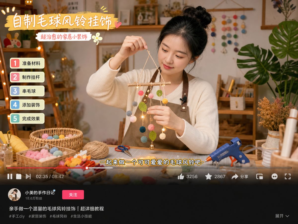 国产主播DIY手工传媒教程